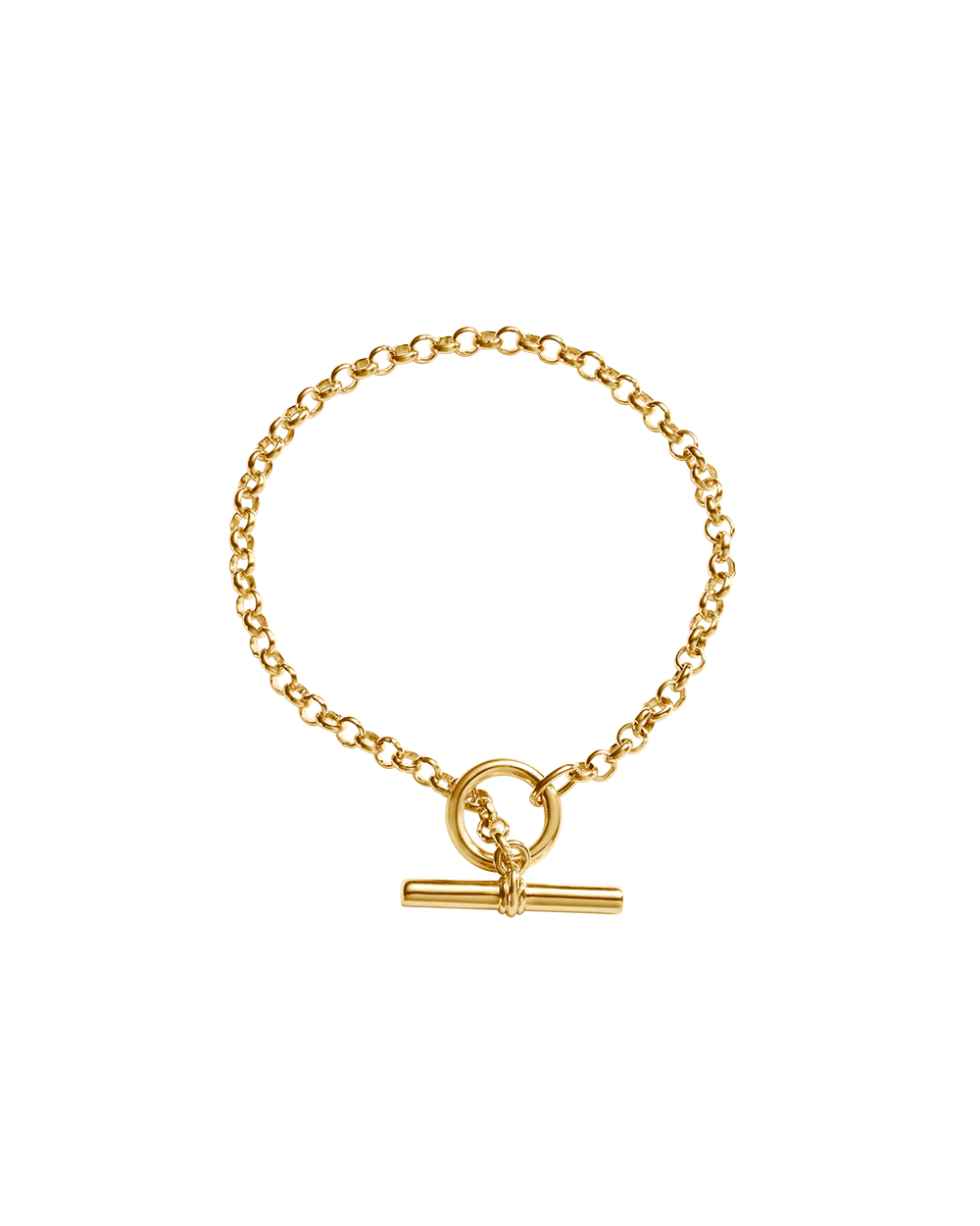 EVOLVE T-BAR BRACELET (18K GOLD PLATED)
