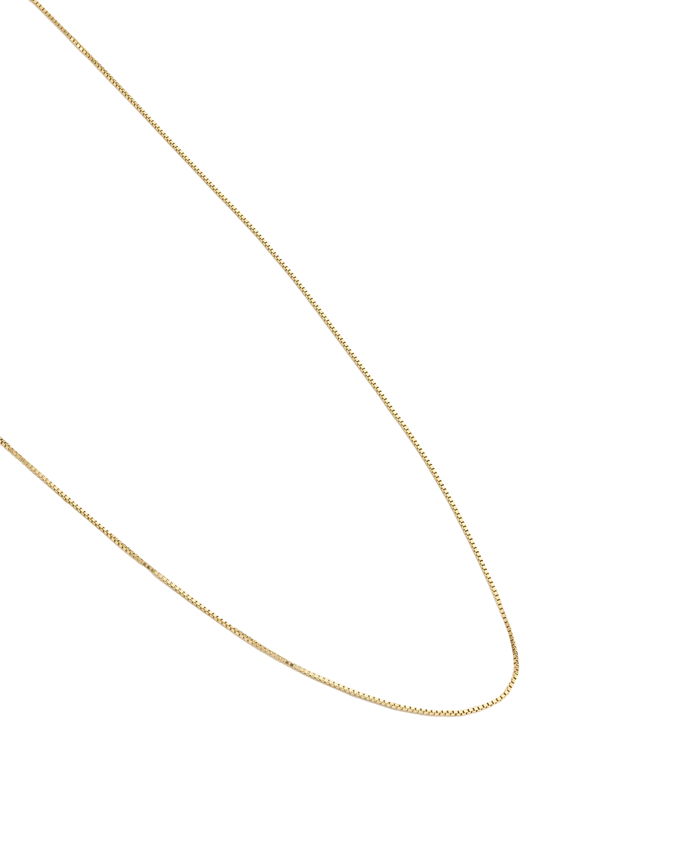 FINE BOX CHAIN (9K GOLD) - Image 4