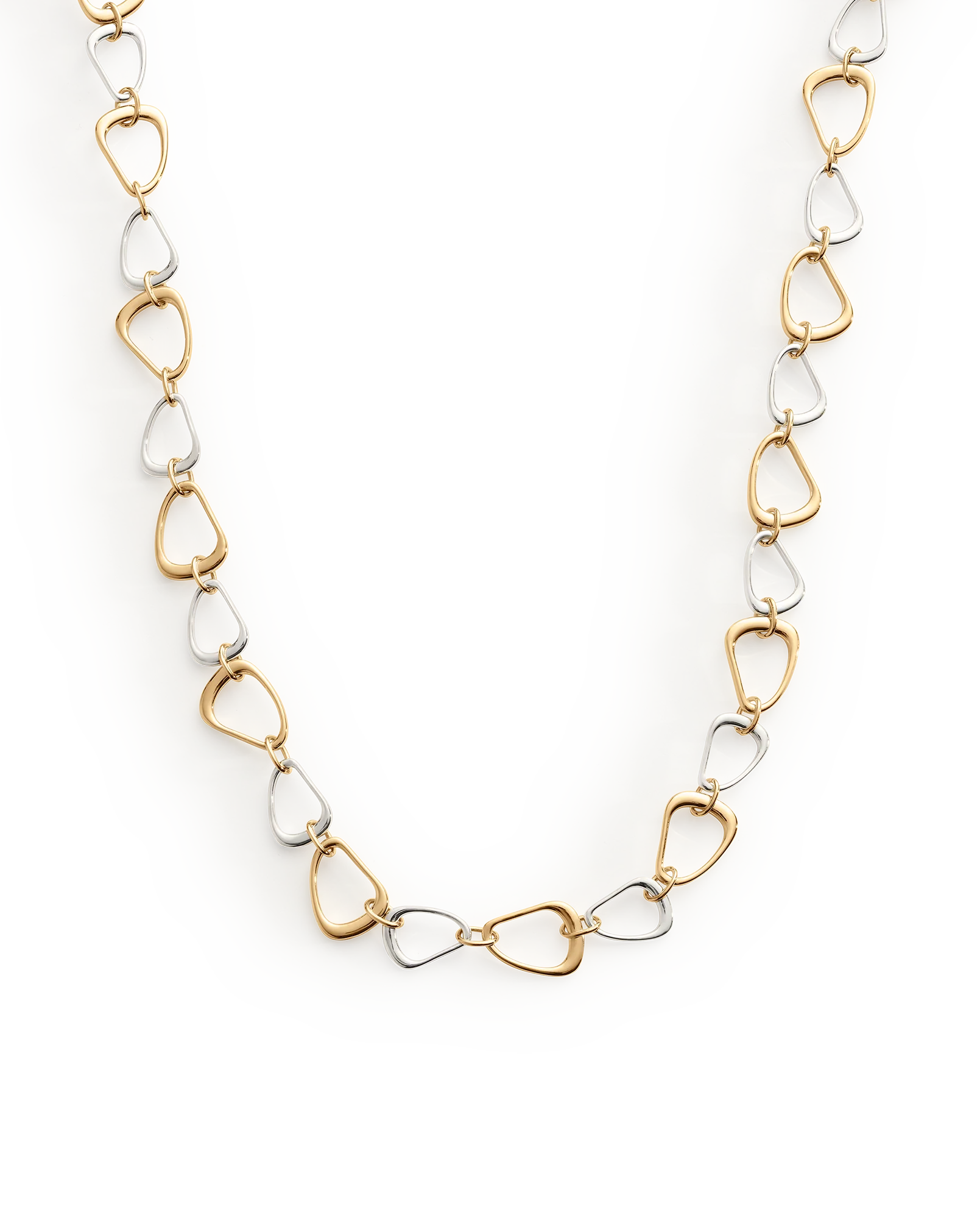 FLUX NECKLACE (MIXED METAL)