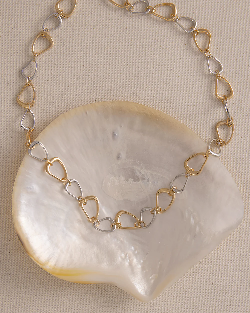 FLUX NECKLACE (MIXED METAL) - Image 4