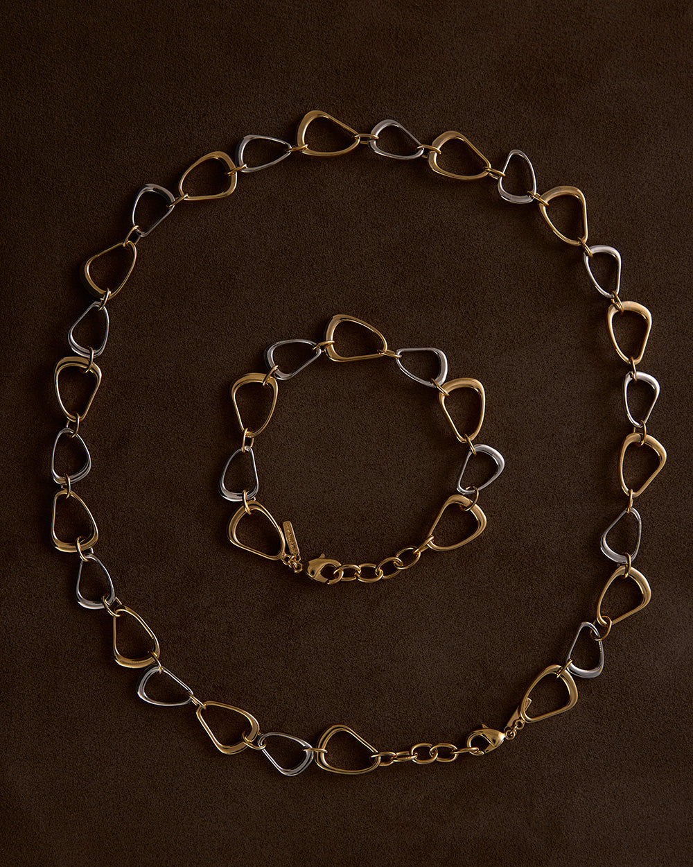 FLUX NECKLACE (MIXED METAL) - Image 6