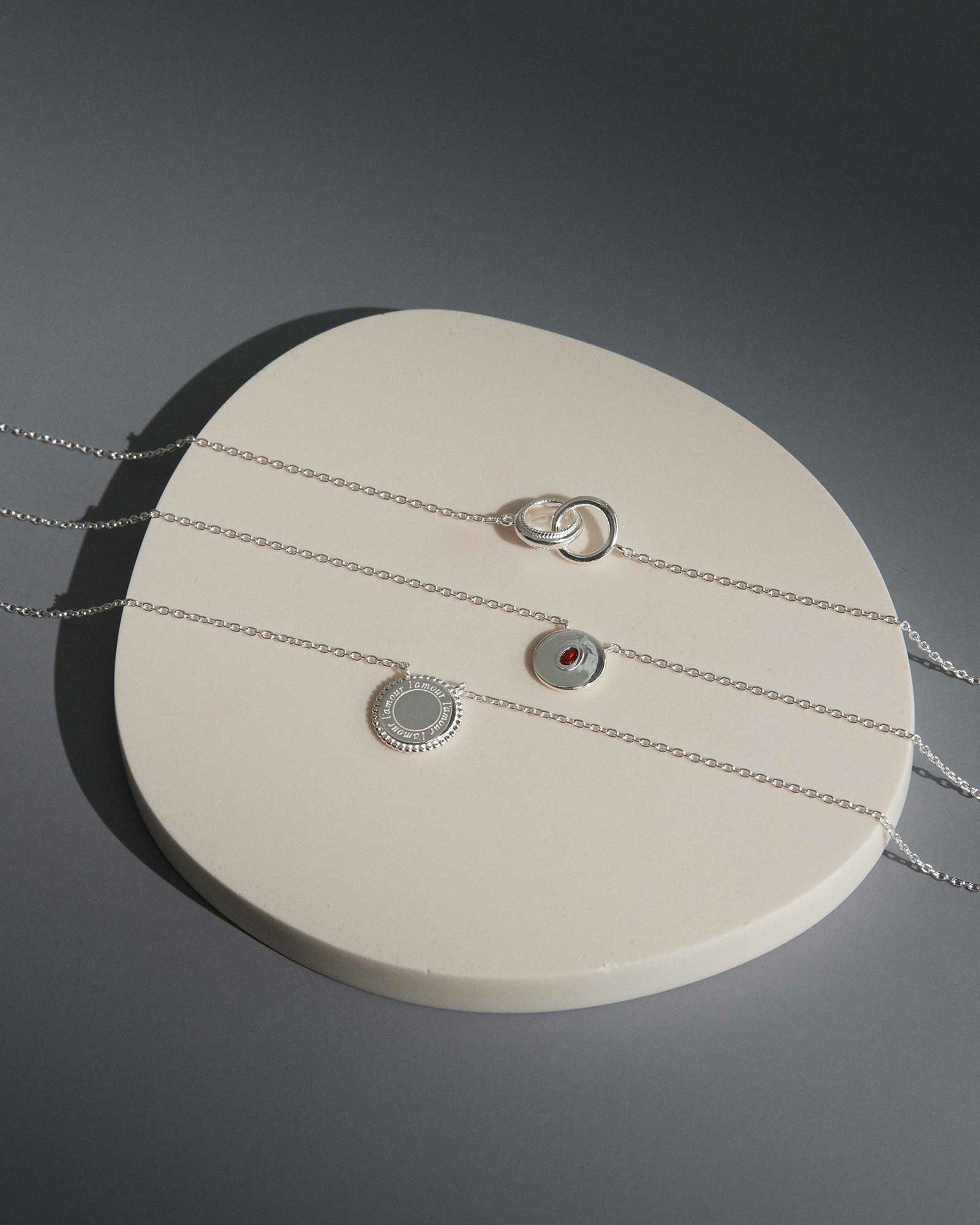 GRACE INFINITY NECKLACE (STERLING SILVER) - Image 4