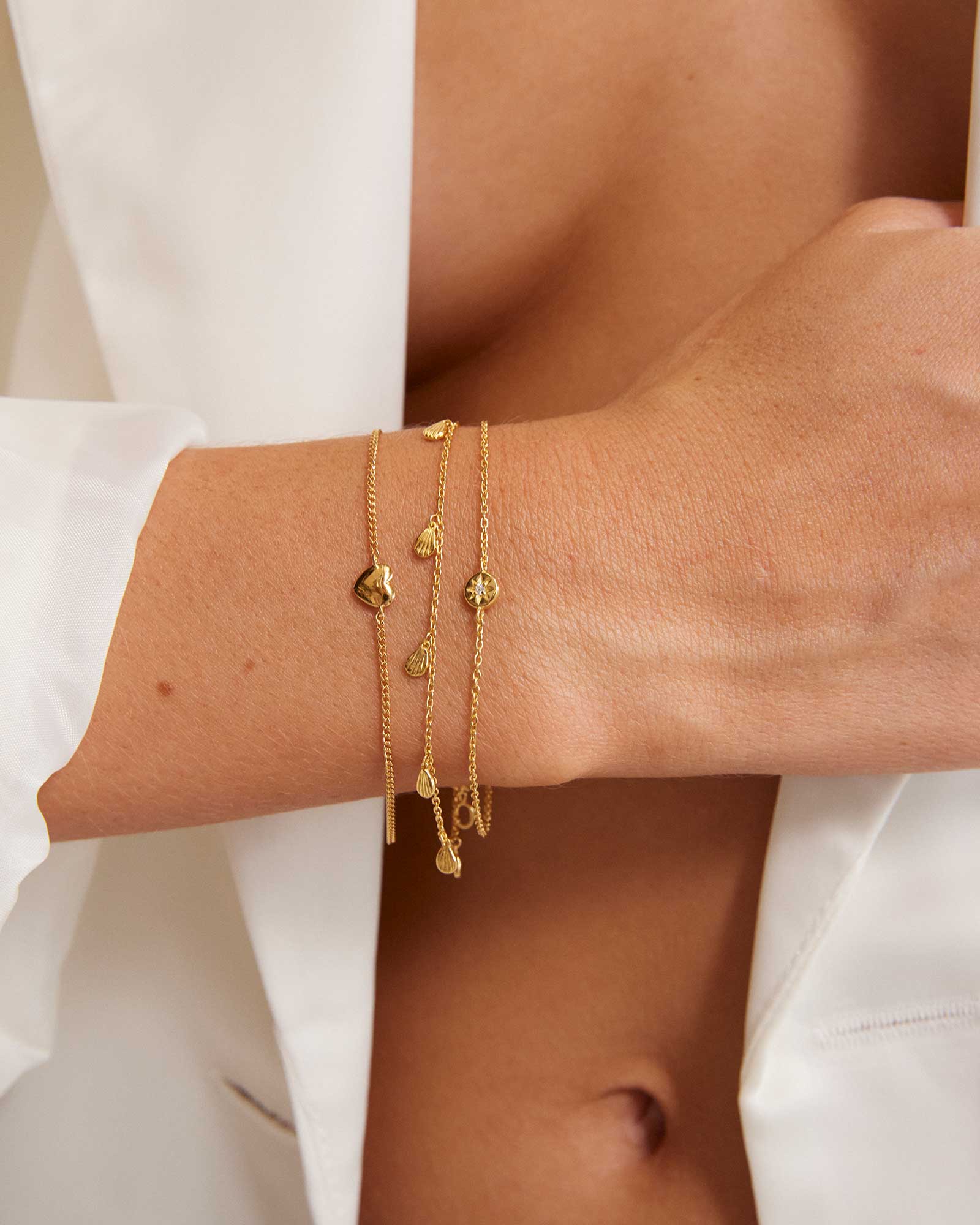 GUIDING STAR BRACELET (18K GOLD VERMEIL) - Image 3