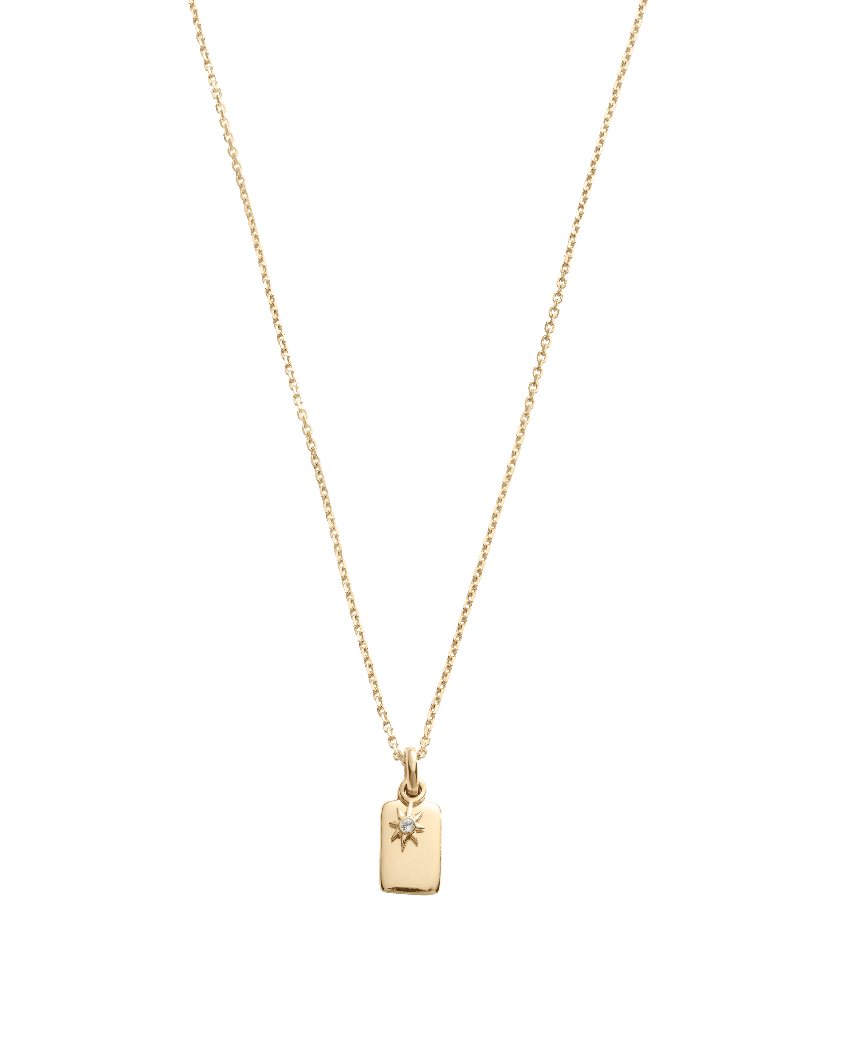 GUIDING STAR FINE NECKLACE (9K GOLD)