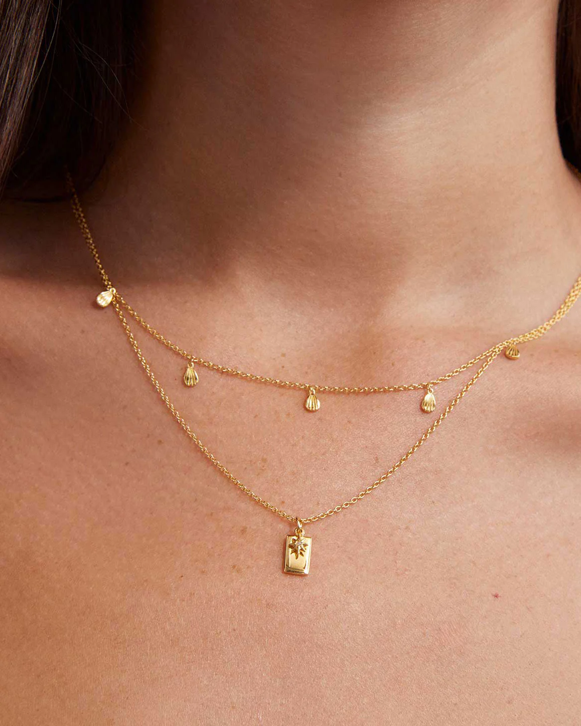 GUIDING STAR NECKLACE (18K GOLD VERMEIL) - Image 3