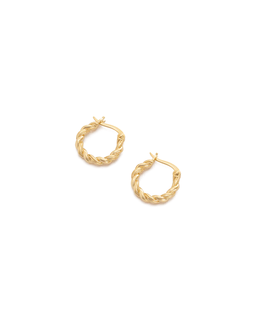 HORIZON HUGGIES (18K GOLD PLATED) - Image 4