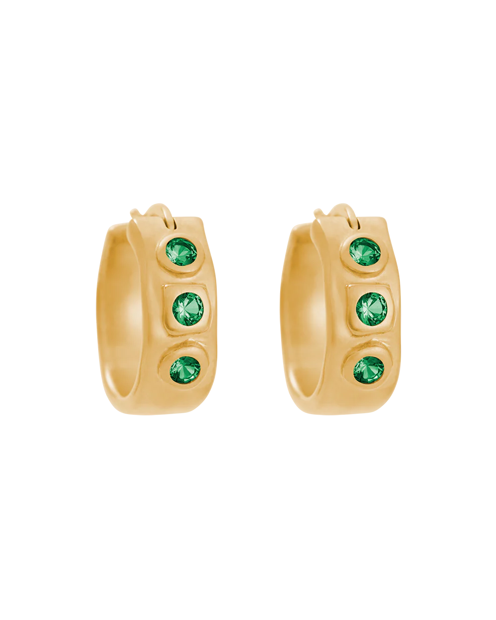 IL MARE HOOPS (18K GOLD PLATED)