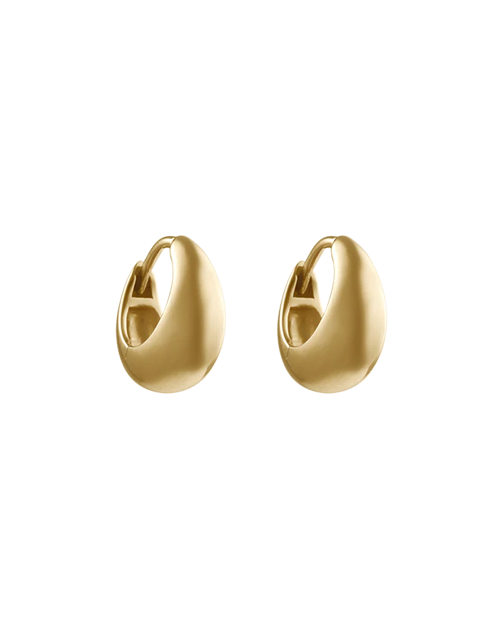 INDIGO HUGGIES (18K GOLD PLATED)