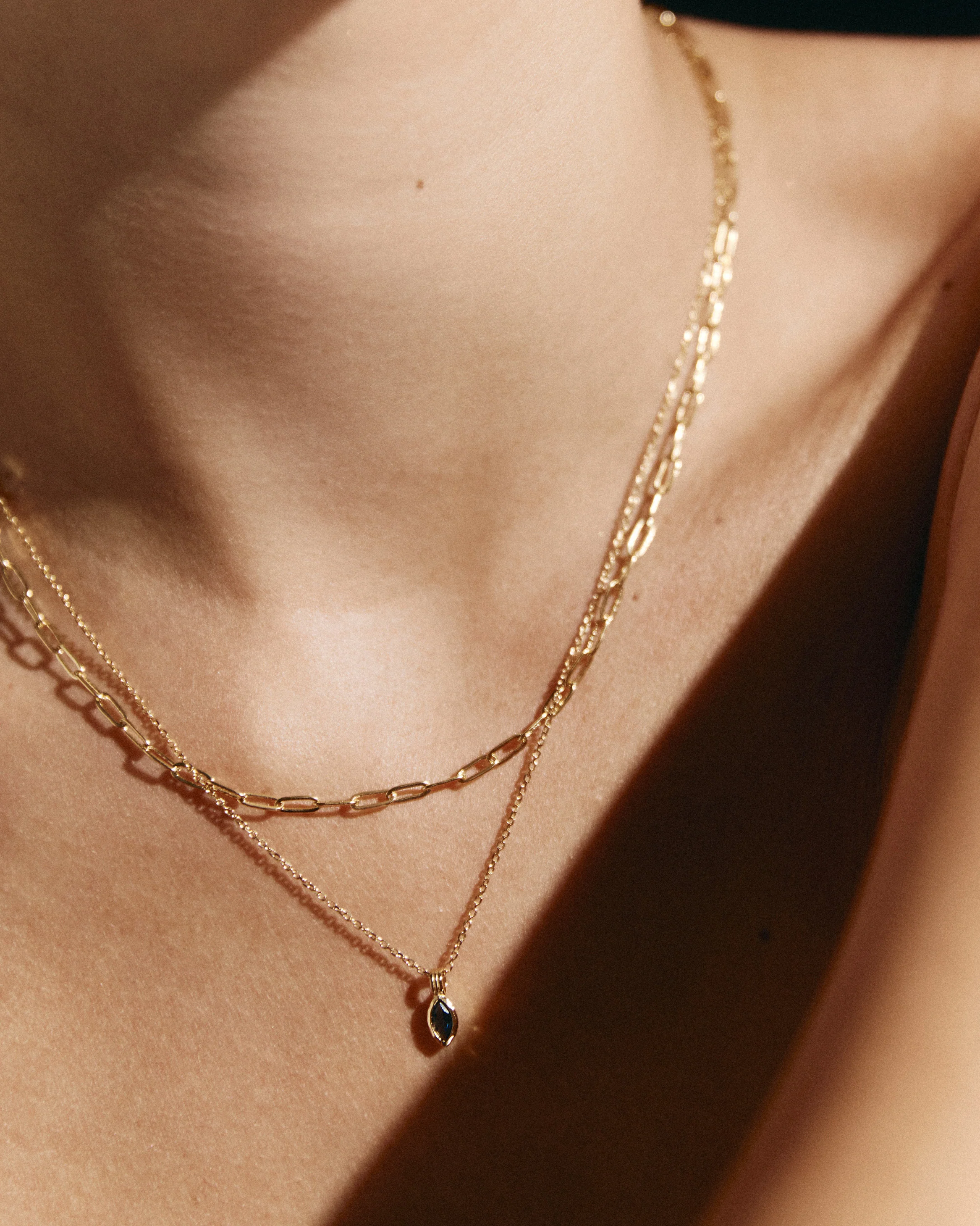 INK NECKLACE (18K GOLD VERMEIL) - Image 2