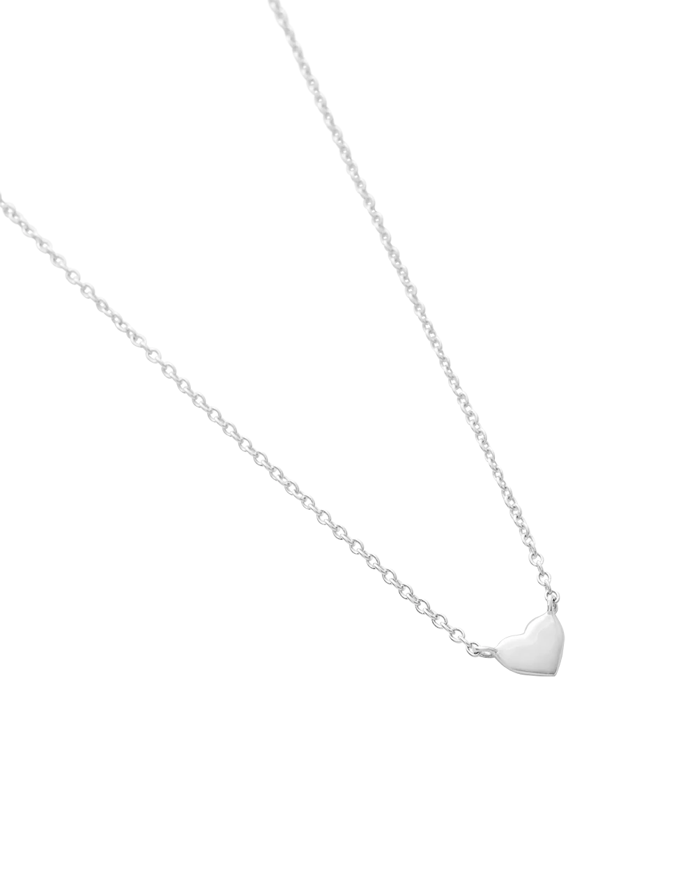 L'AMOUR HEART NECKLACE (STERLING SILVER) - Image 5