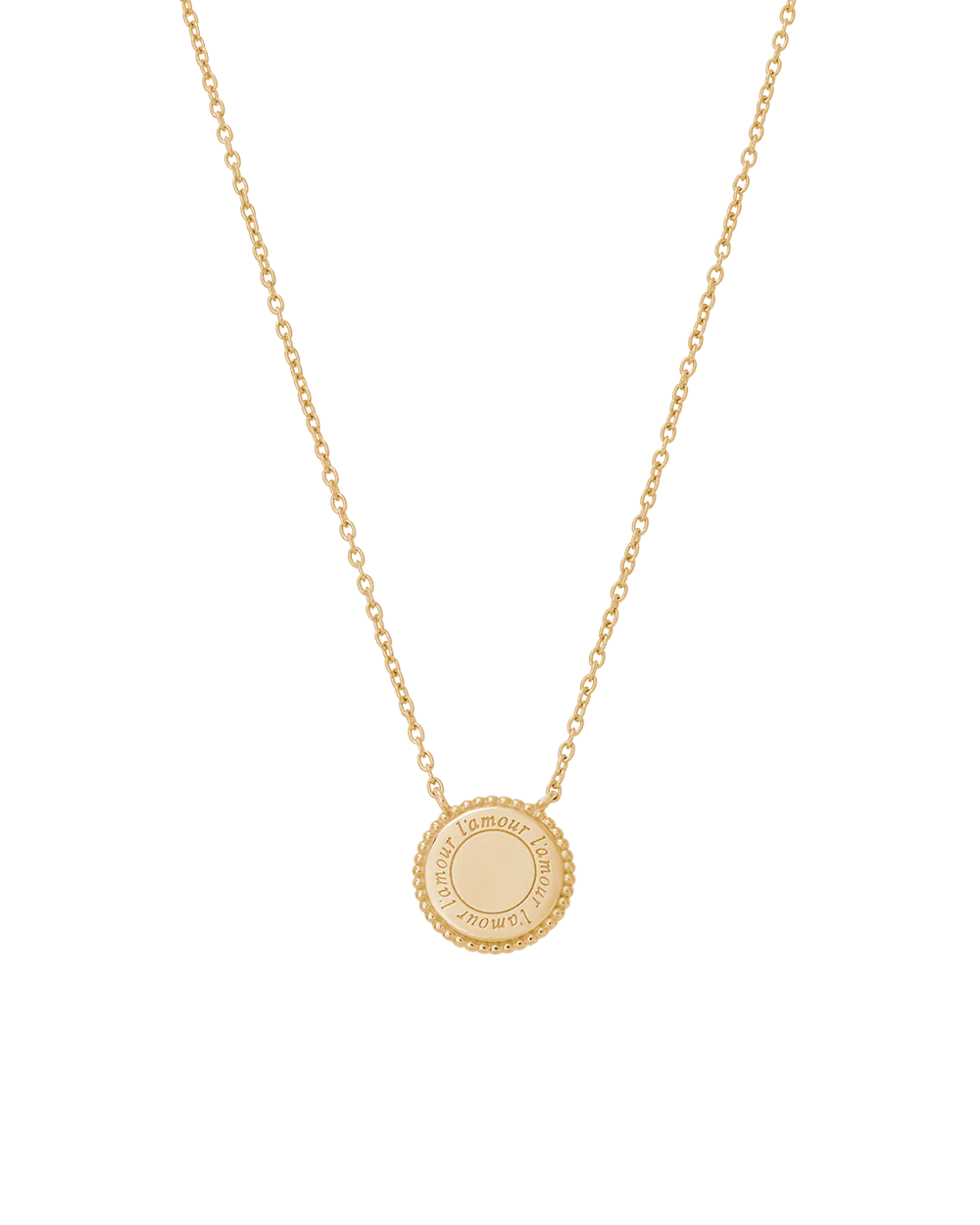 L'AMOUR NECKLACE (18K GOLD VERMEIL)