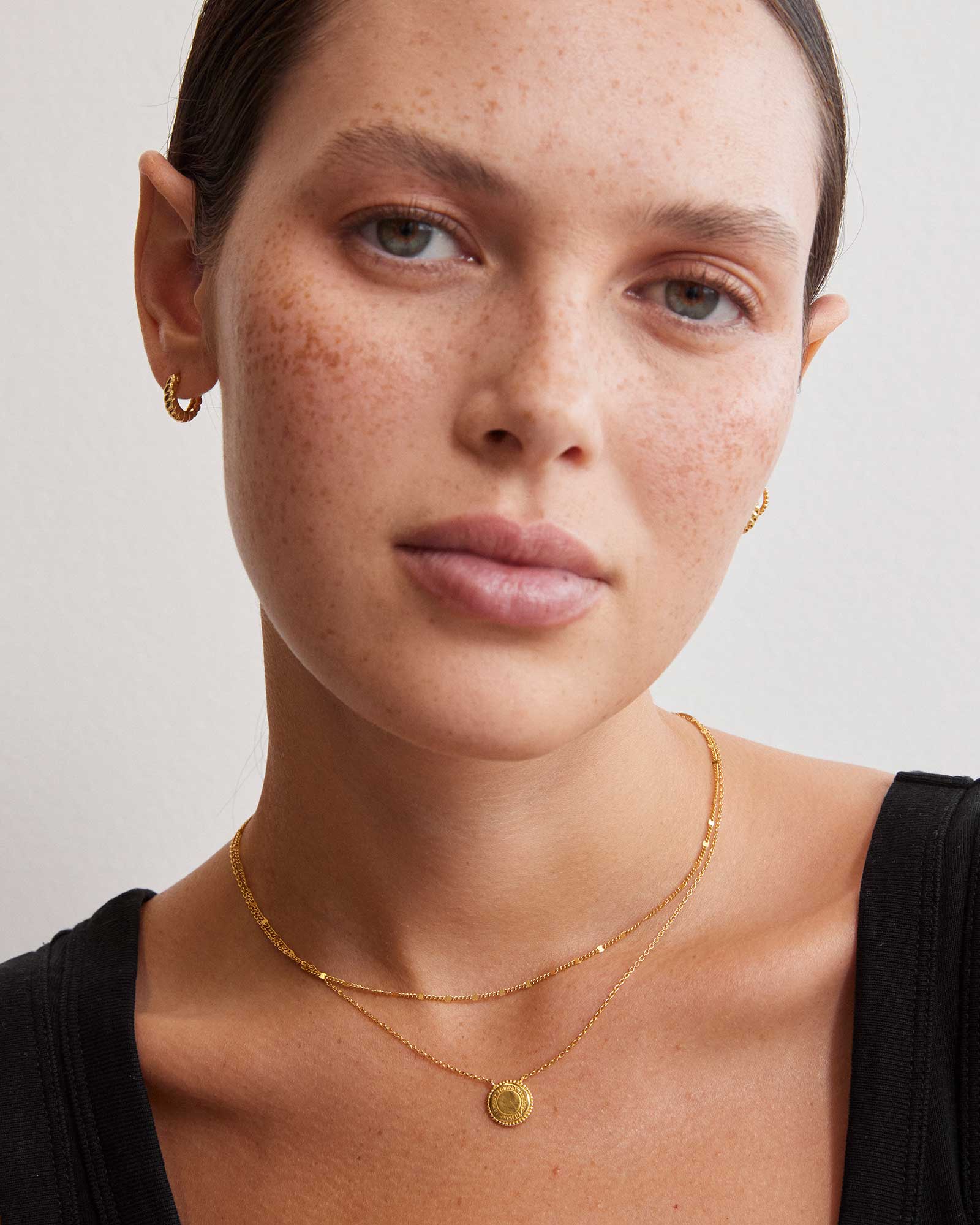 L'AMOUR NECKLACE (18K GOLD VERMEIL) - Image 3
