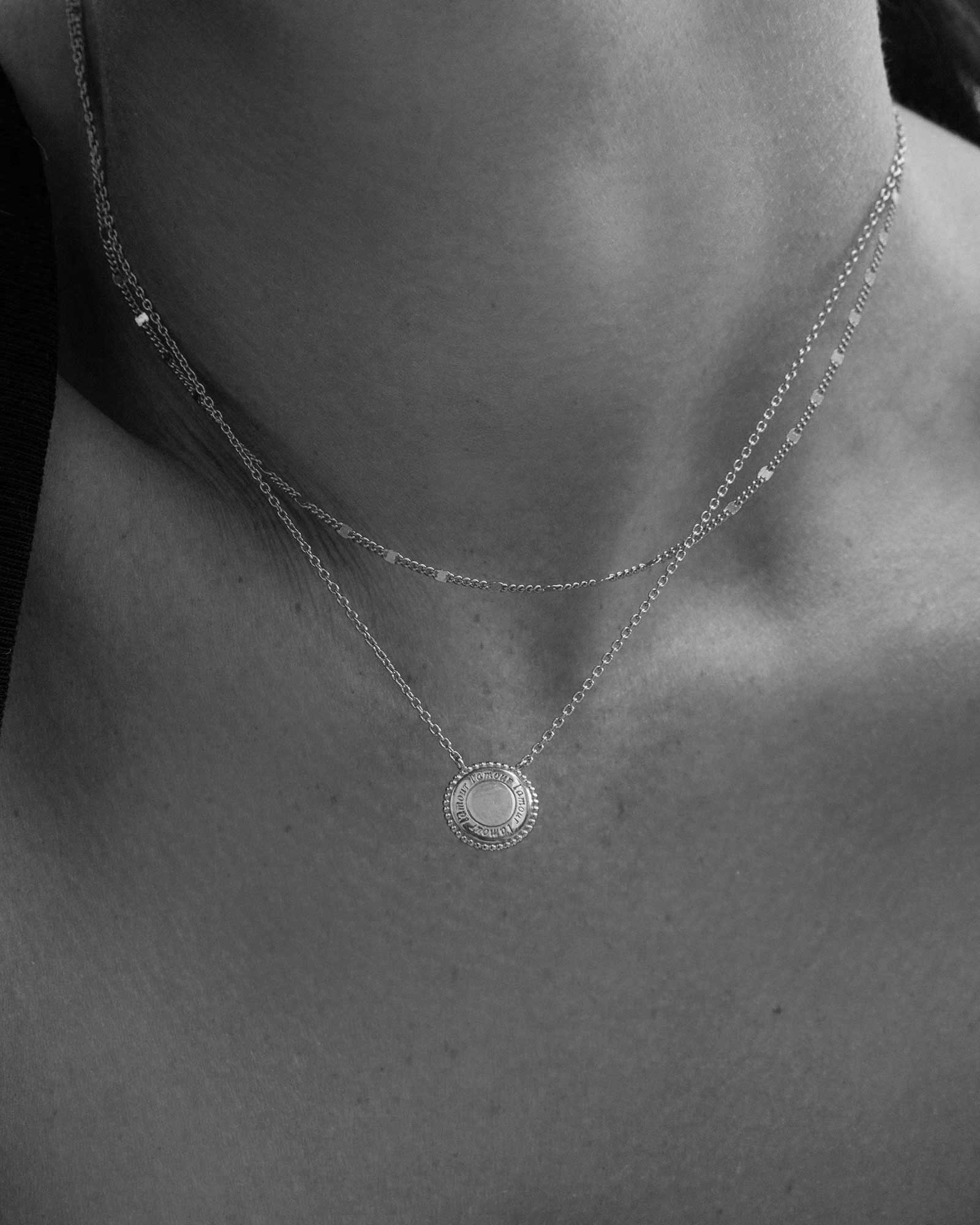 L'AMOUR NECKLACE (STERLING SILVER) - Image 3