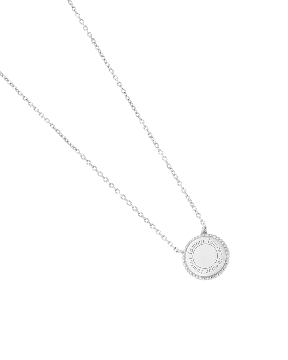 L'AMOUR NECKLACE (STERLING SILVER) - Image 4