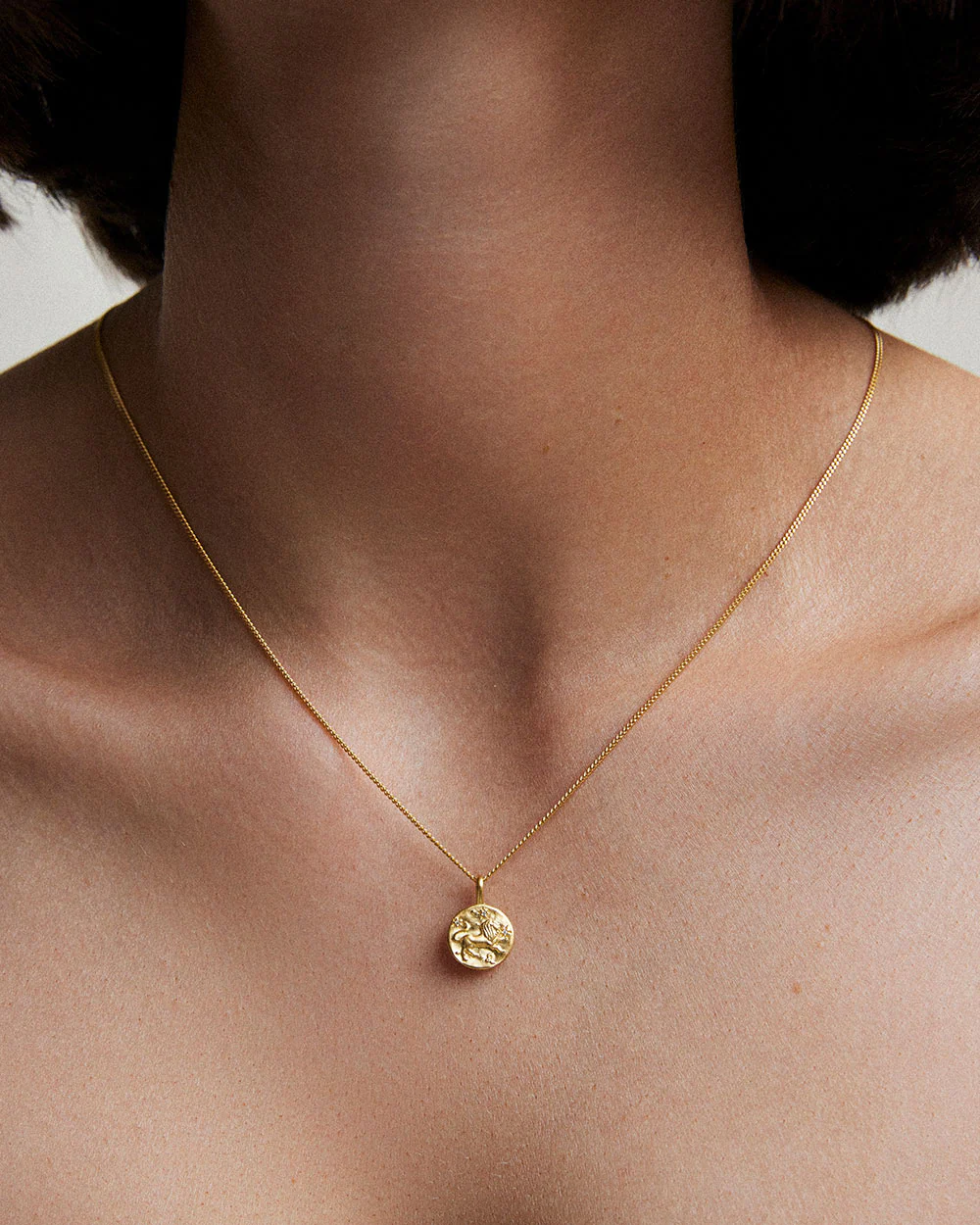LEO PETITE ZODIAC (18K GOLD VERMEIL) - Image 3