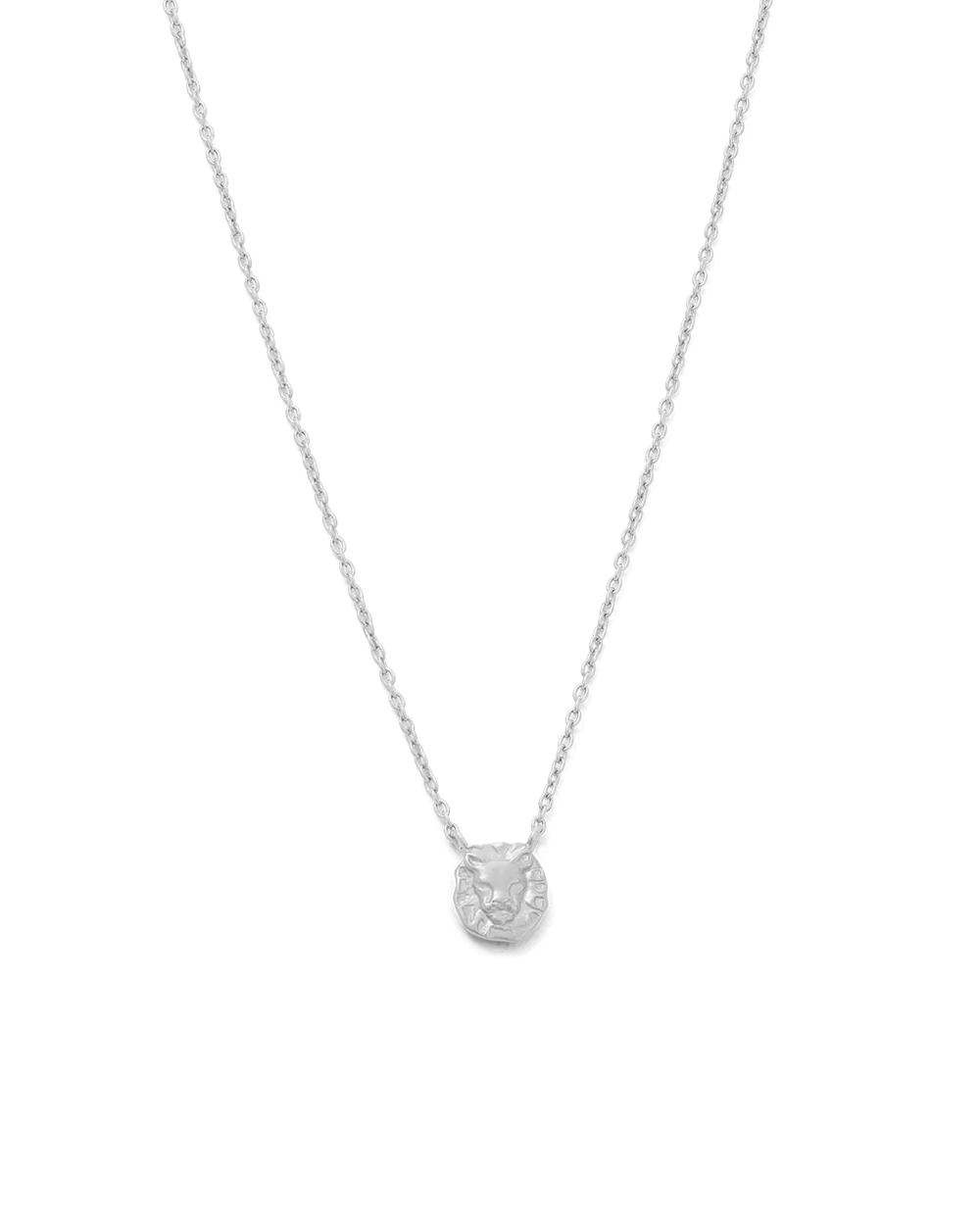 LEO STAR SIGN NECKLACE (STERLING SILVER)