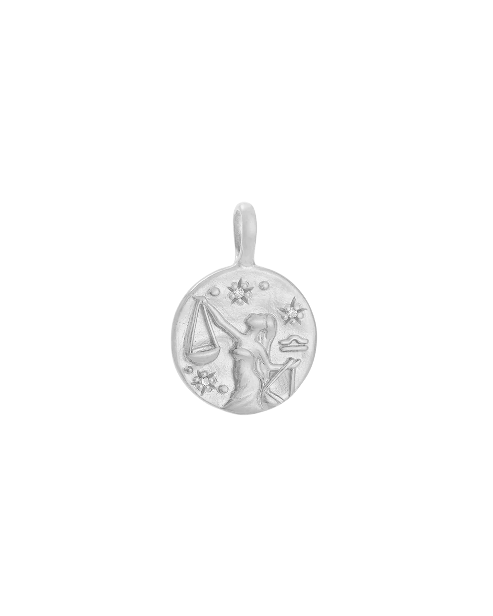 LIBRA PETITE ZODIAC (STERLING SILVER)