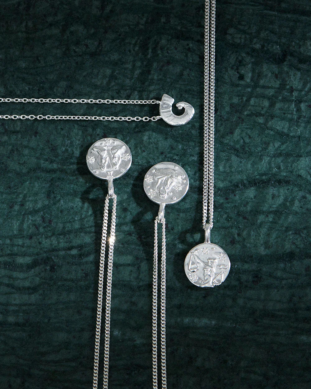 LIBRA PETITE ZODIAC (STERLING SILVER) - Image 2
