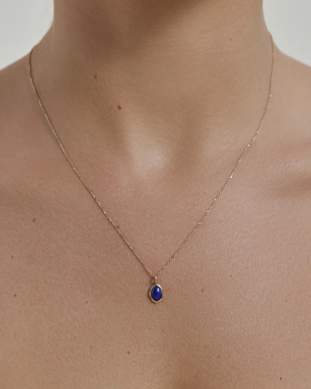 LUMINOUS LAPIS CHARM (9K GOLD) - Image 6