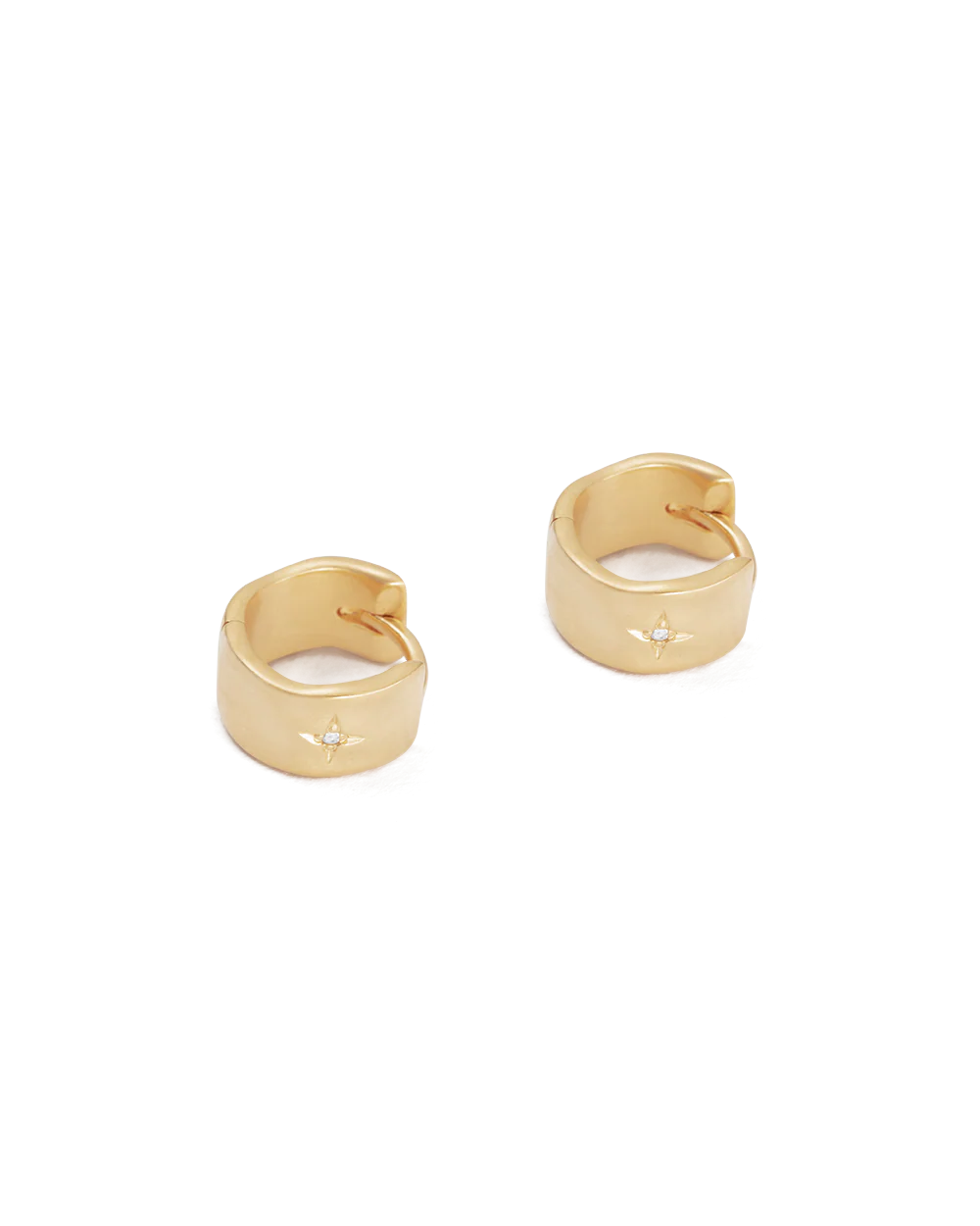 LUNA HUGGIES (18K GOLD PLATED) - Image 4
