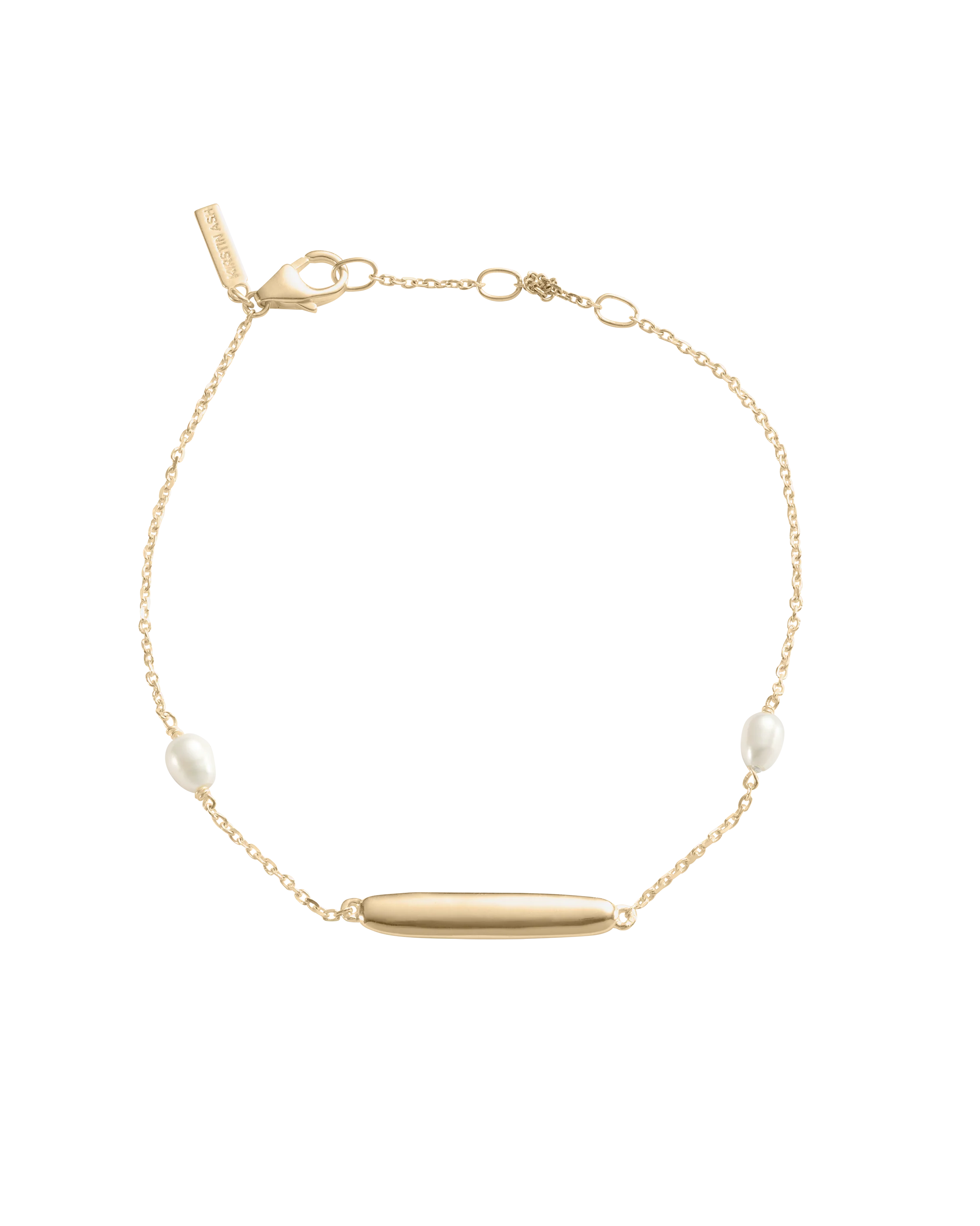 MARIS ENGRAVABLE BRACELET (18K GOLD VERMEIL)