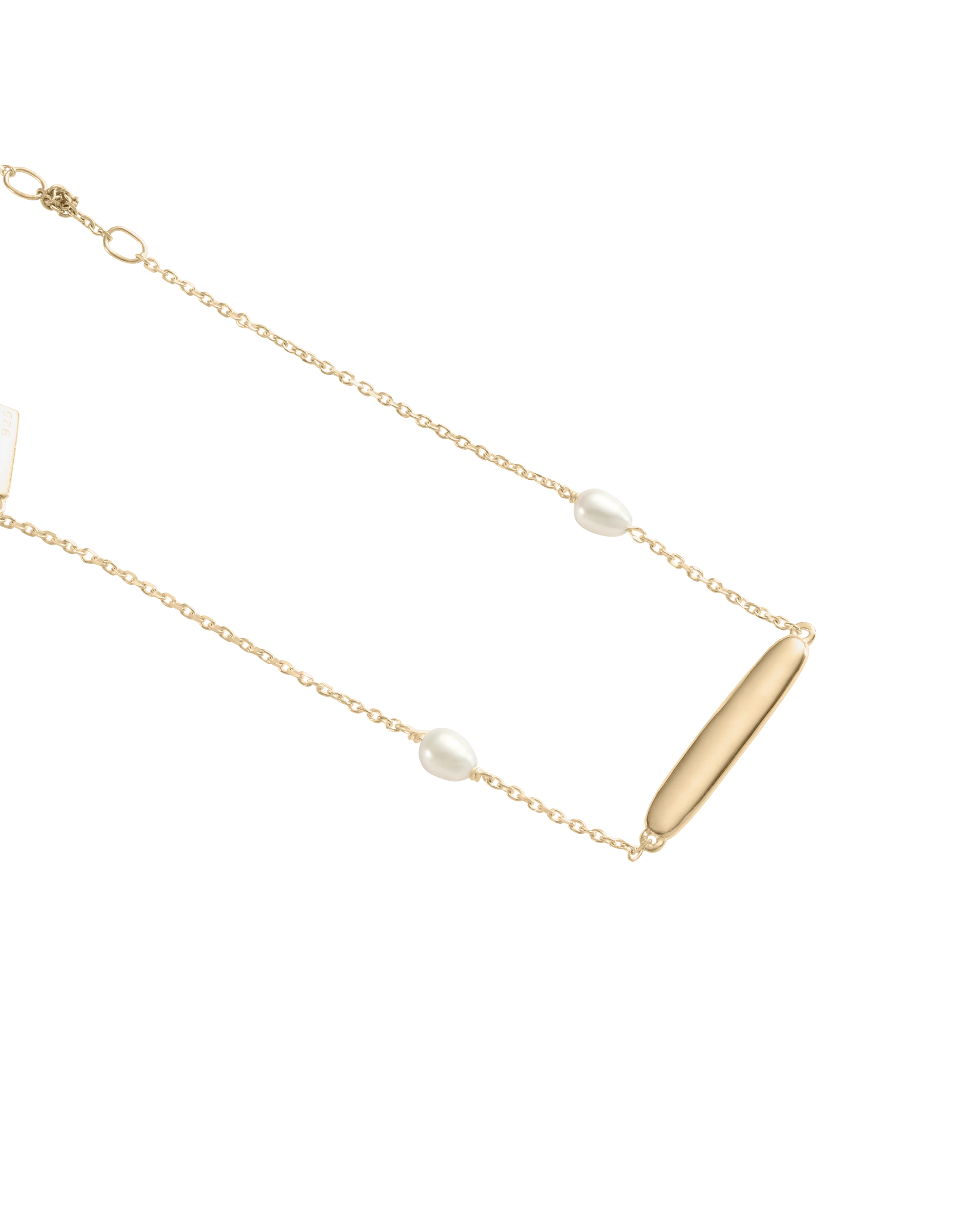 MARIS ENGRAVABLE BRACELET (18K GOLD VERMEIL) - Image 4