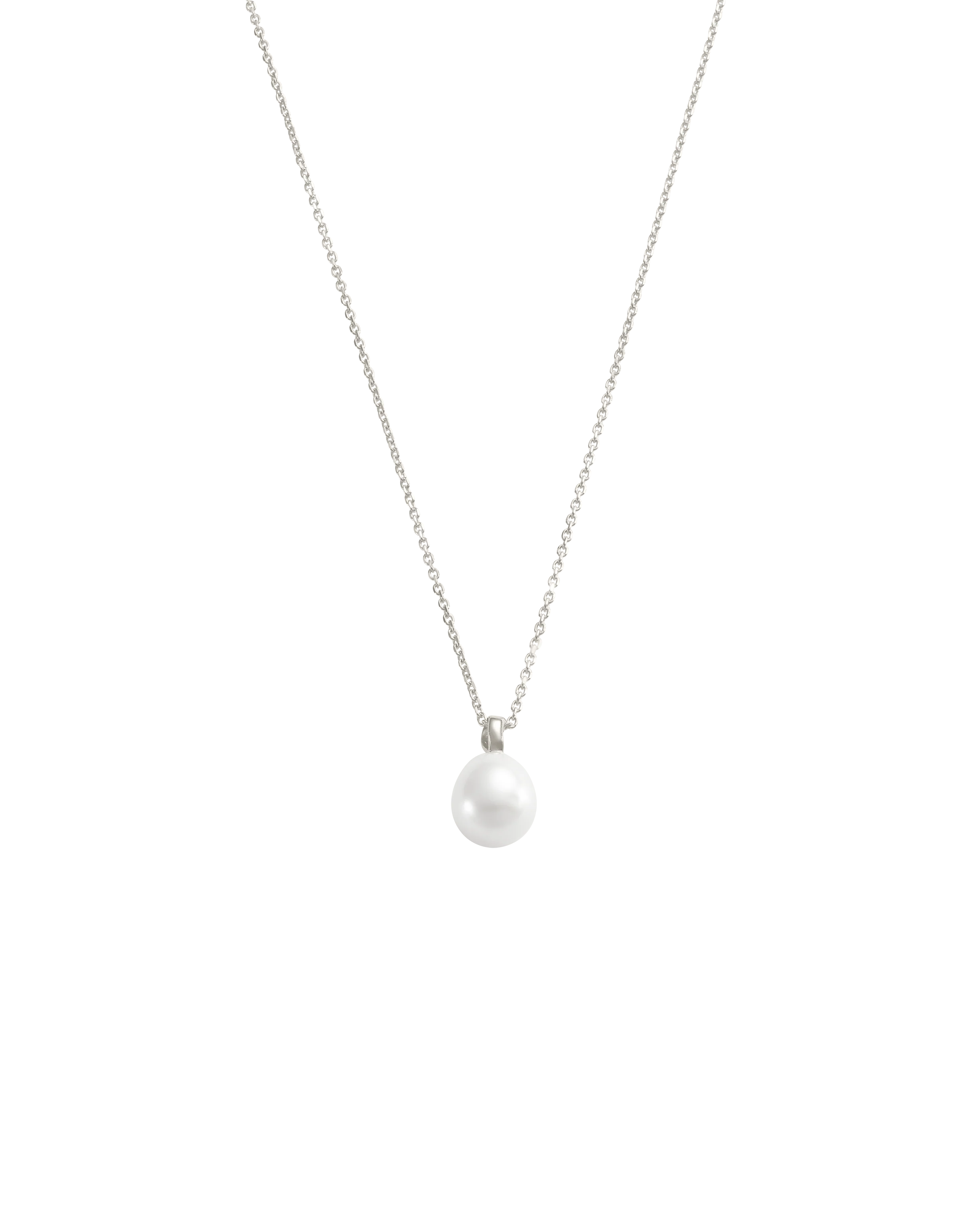MARIS PEARL NECKLACE (STERLING SILVER)