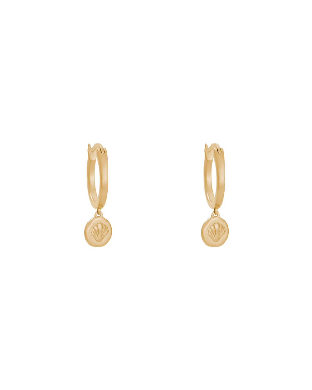 MEMOIR HOOPS (18K GOLD PLATED)