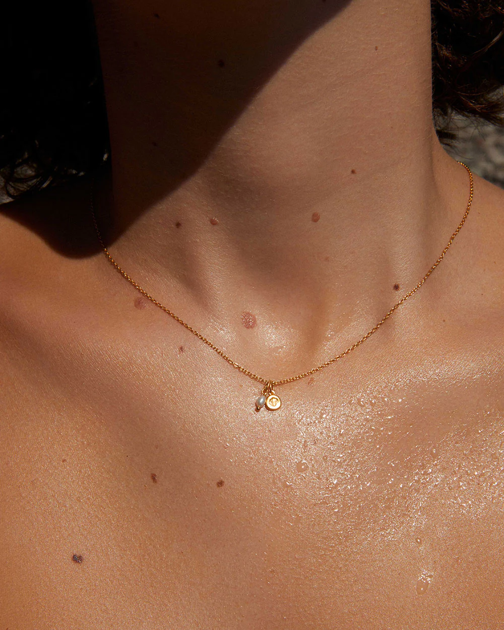 MEMOIR PEARL NECKLACE (STERLING SILVER) - Image 5