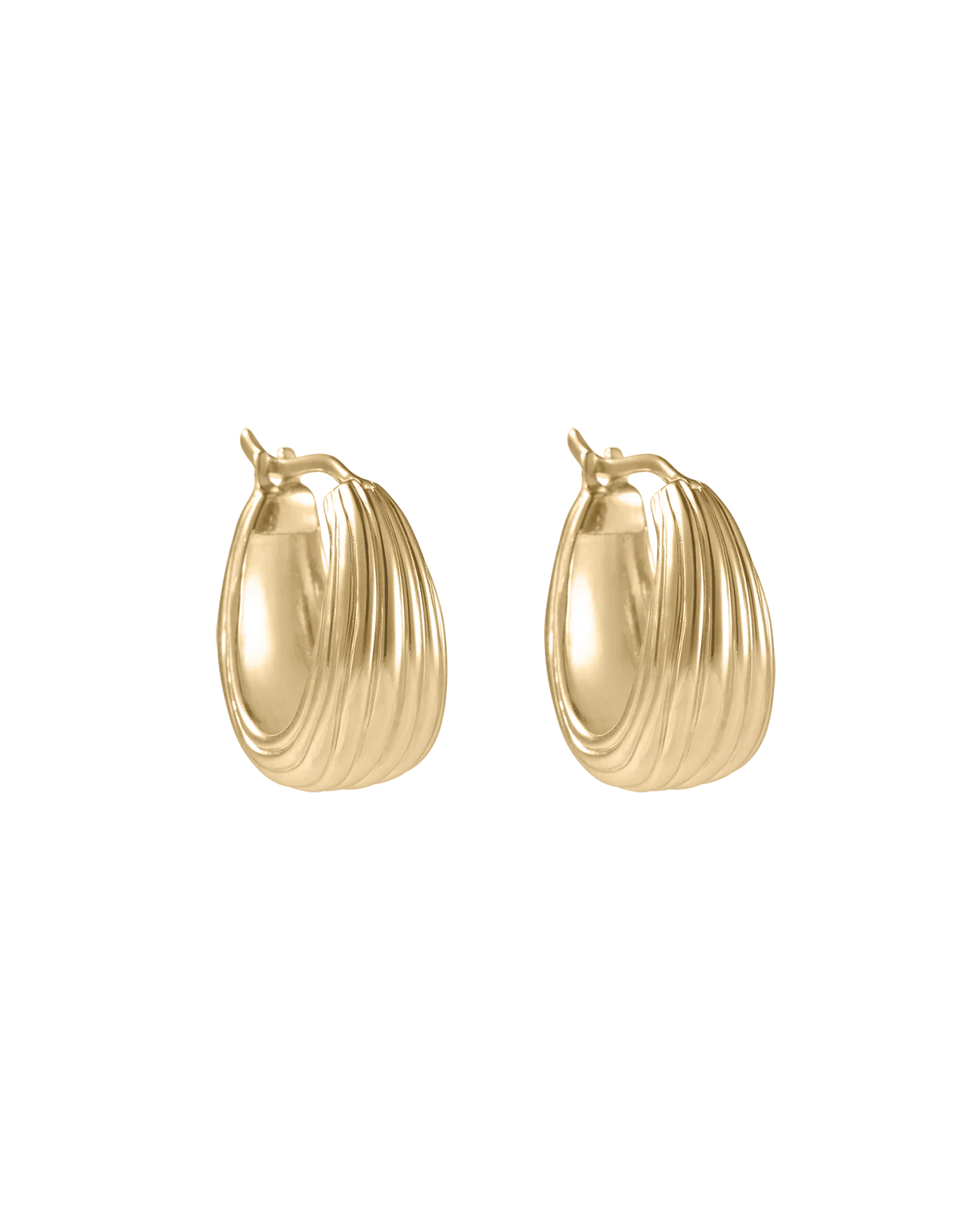 MONDO HOOPS (18K GOLD PLATED)
