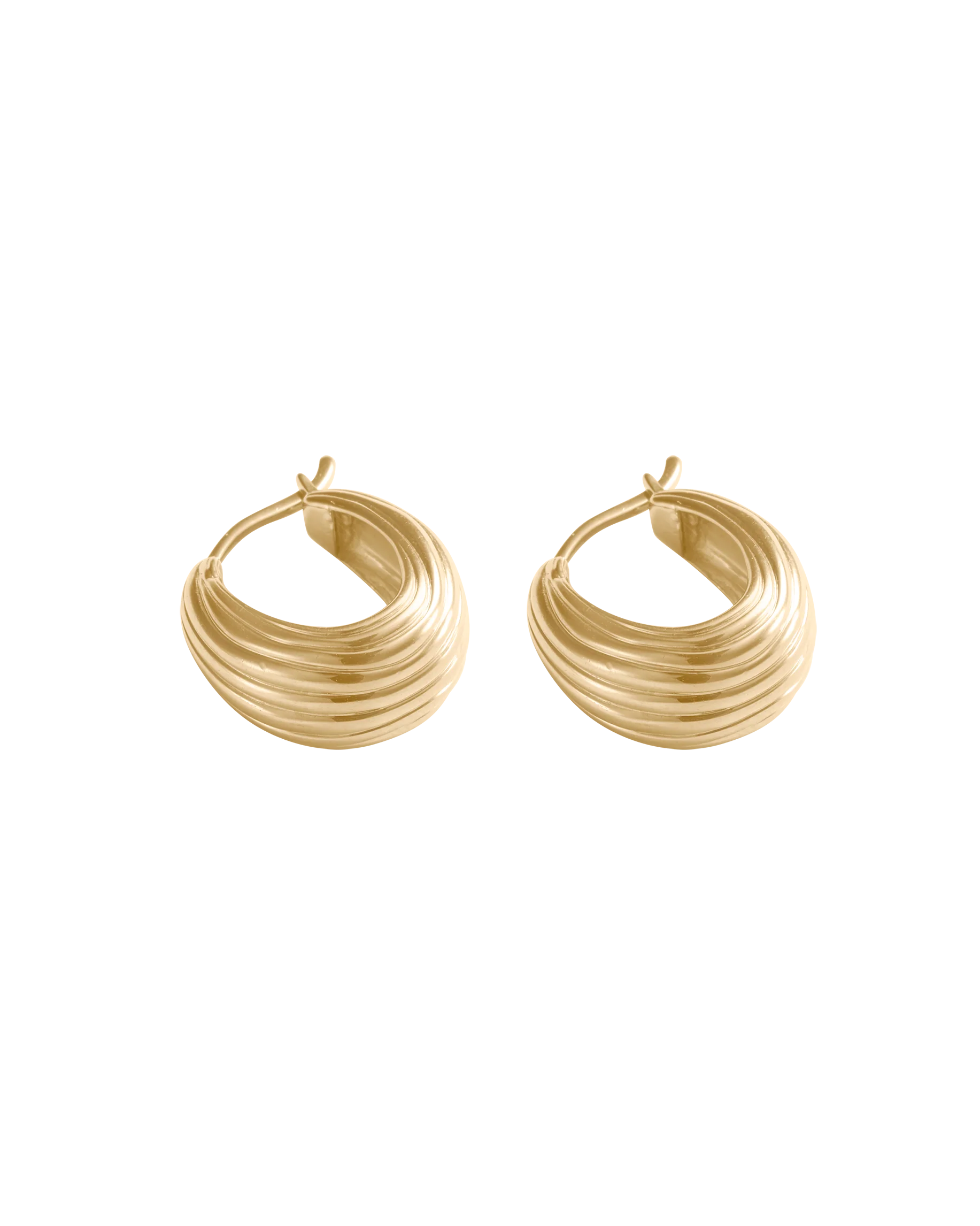 MONDO HOOPS (18K GOLD PLATED) - Image 4
