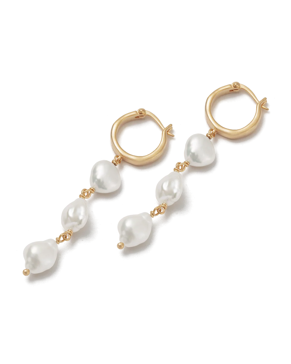 MOONRISE EARRINGS (18K GOLD PLATED) - Image 4
