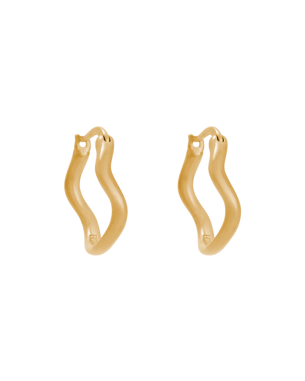 ONDA HOOPS (18K GOLD PLATED)