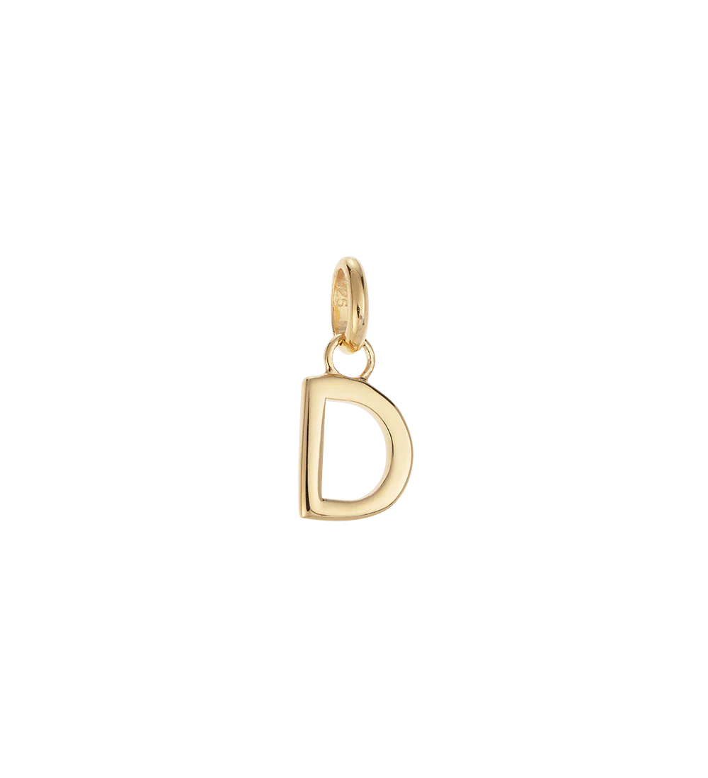OUTLINE INITIAL A-Z (18K GOLD VERMEIL) - Image 11