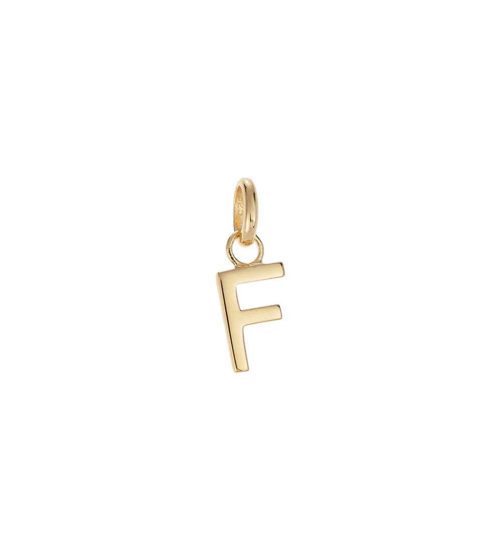 OUTLINE INITIAL A-Z (18K GOLD VERMEIL) - Image 13