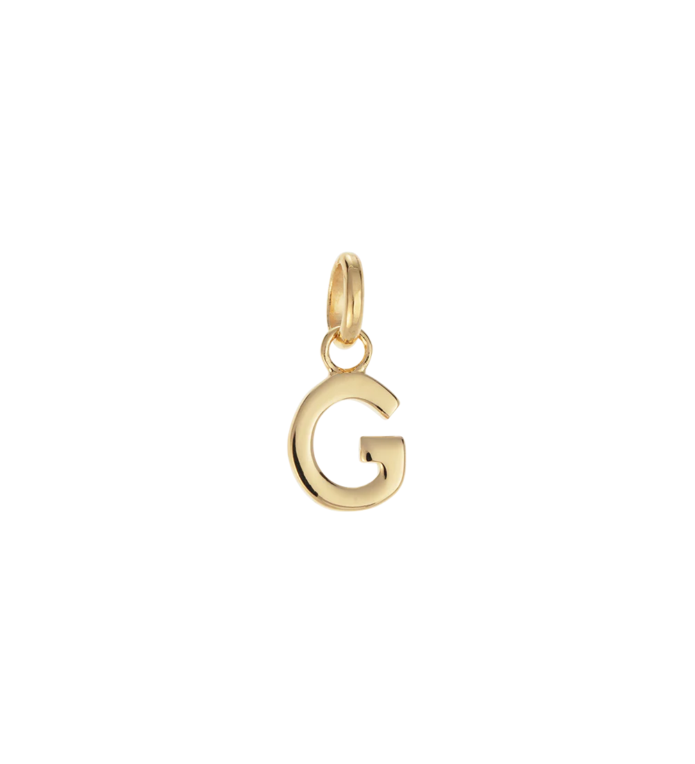 OUTLINE INITIAL A-Z (18K GOLD VERMEIL) - Image 14