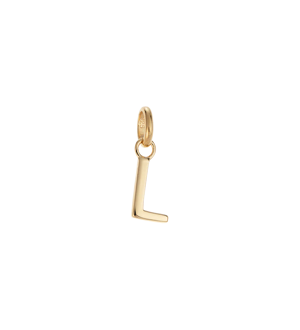 OUTLINE INITIAL A-Z (18K GOLD VERMEIL) - Image 19