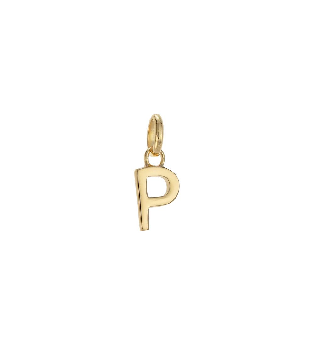 OUTLINE INITIAL A-Z (18K GOLD VERMEIL) - Image 23