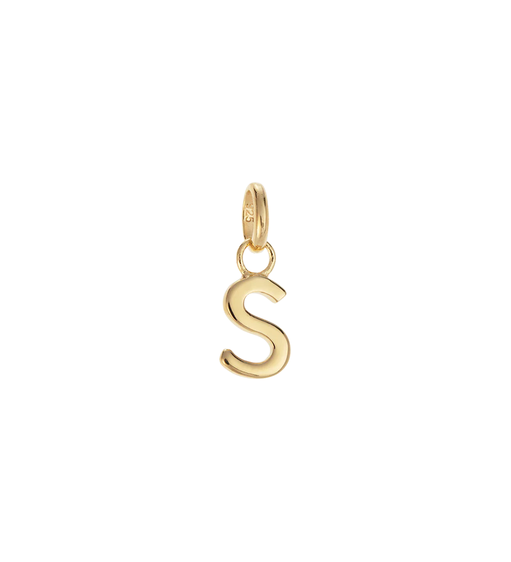OUTLINE INITIAL A-Z (18K GOLD VERMEIL) - Image 26