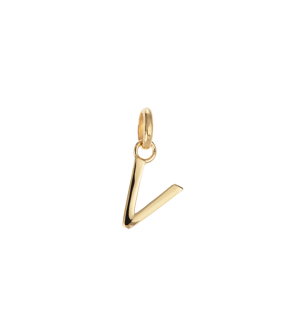 OUTLINE INITIAL A-Z (18K GOLD VERMEIL) - Image 29