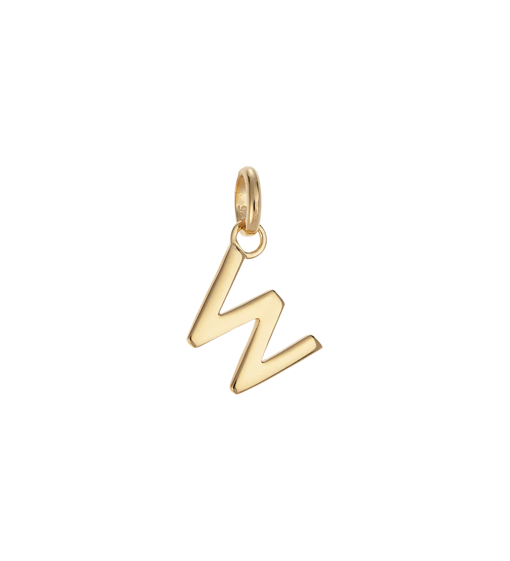 OUTLINE INITIAL A-Z (18K GOLD VERMEIL) - Image 30