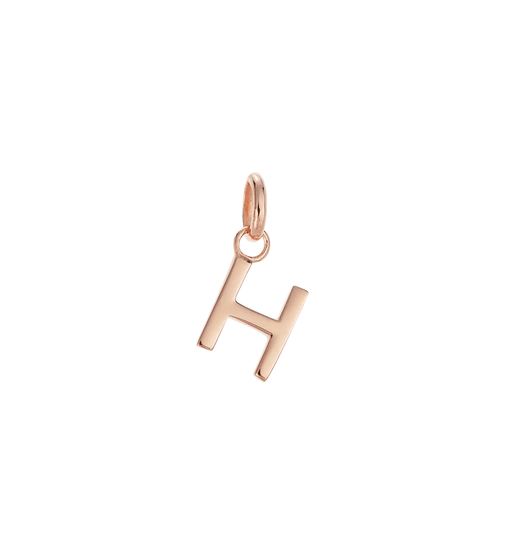 OUTLINE INITIAL A-Z (18K ROSE GOLD VERMEIL) - Image 11