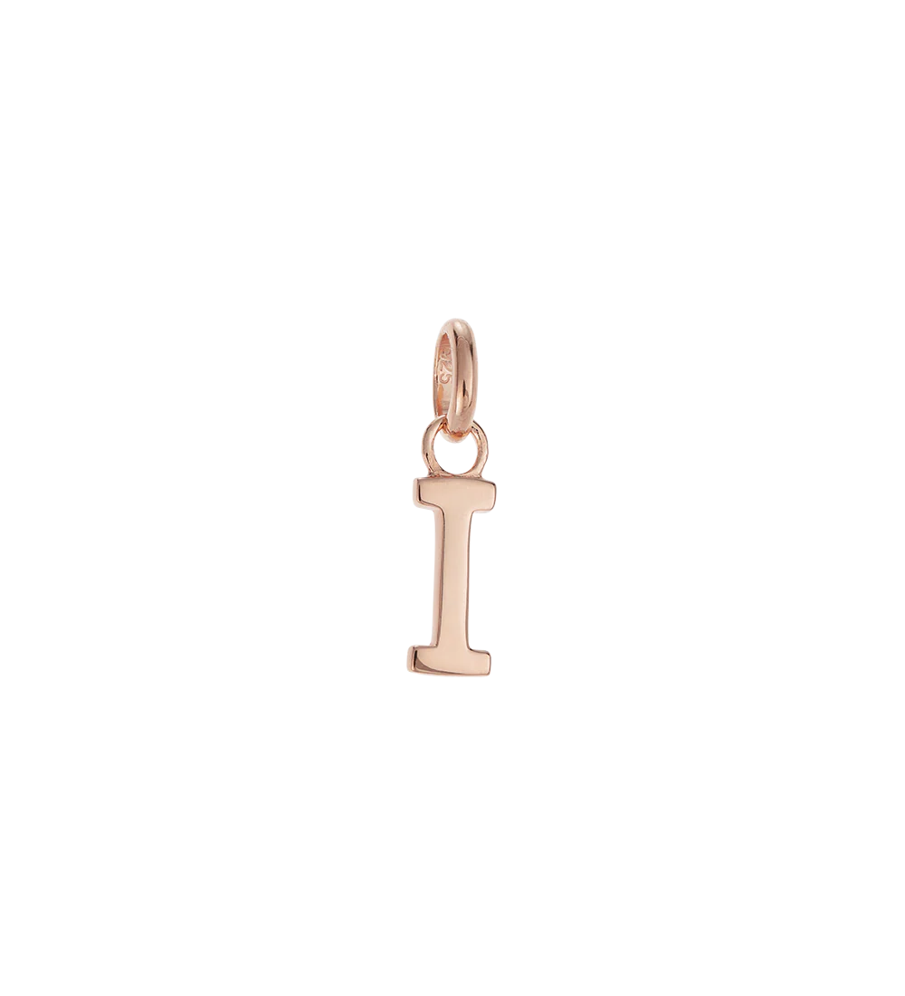 OUTLINE INITIAL A-Z (18K ROSE GOLD VERMEIL) - Image 12