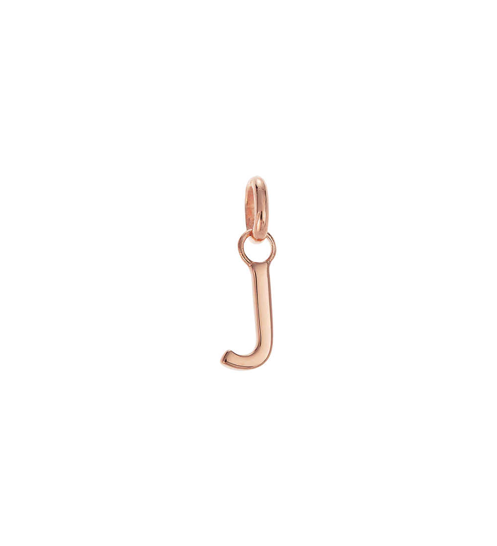 OUTLINE INITIAL A-Z (18K ROSE GOLD VERMEIL) - Image 13