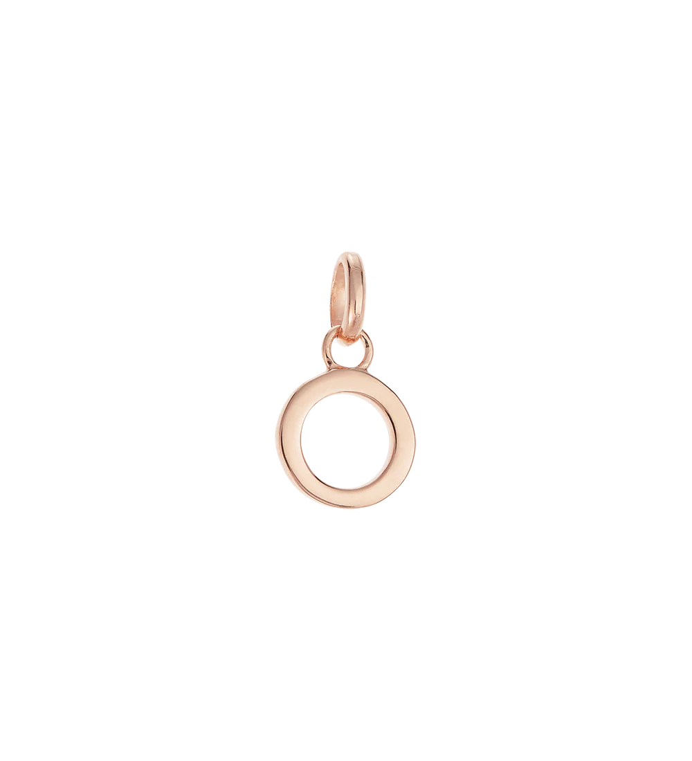OUTLINE INITIAL A-Z (18K ROSE GOLD VERMEIL) - Image 17