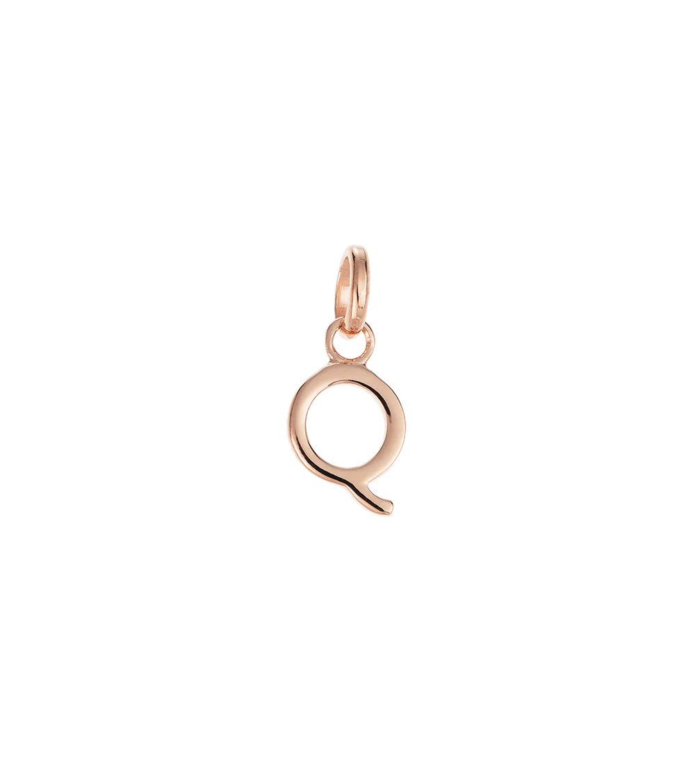 OUTLINE INITIAL A-Z (18K ROSE GOLD VERMEIL) - Image 19