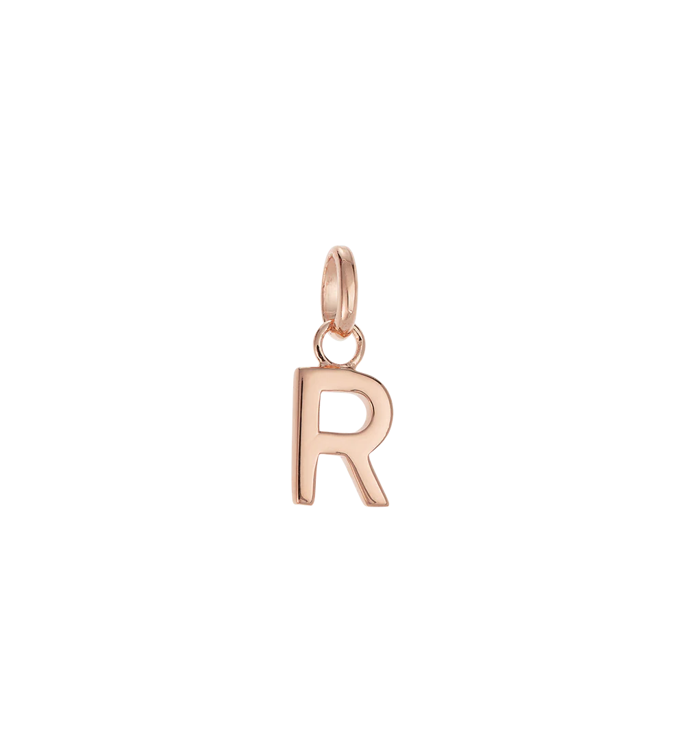 OUTLINE INITIAL A-Z (18K ROSE GOLD VERMEIL) - Image 20