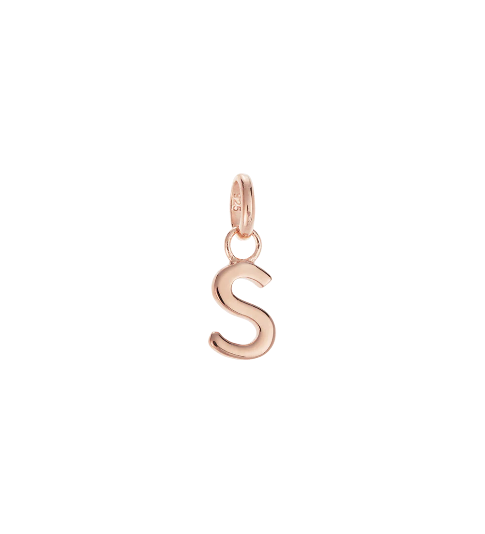 OUTLINE INITIAL A-Z (18K ROSE GOLD VERMEIL) - Image 21