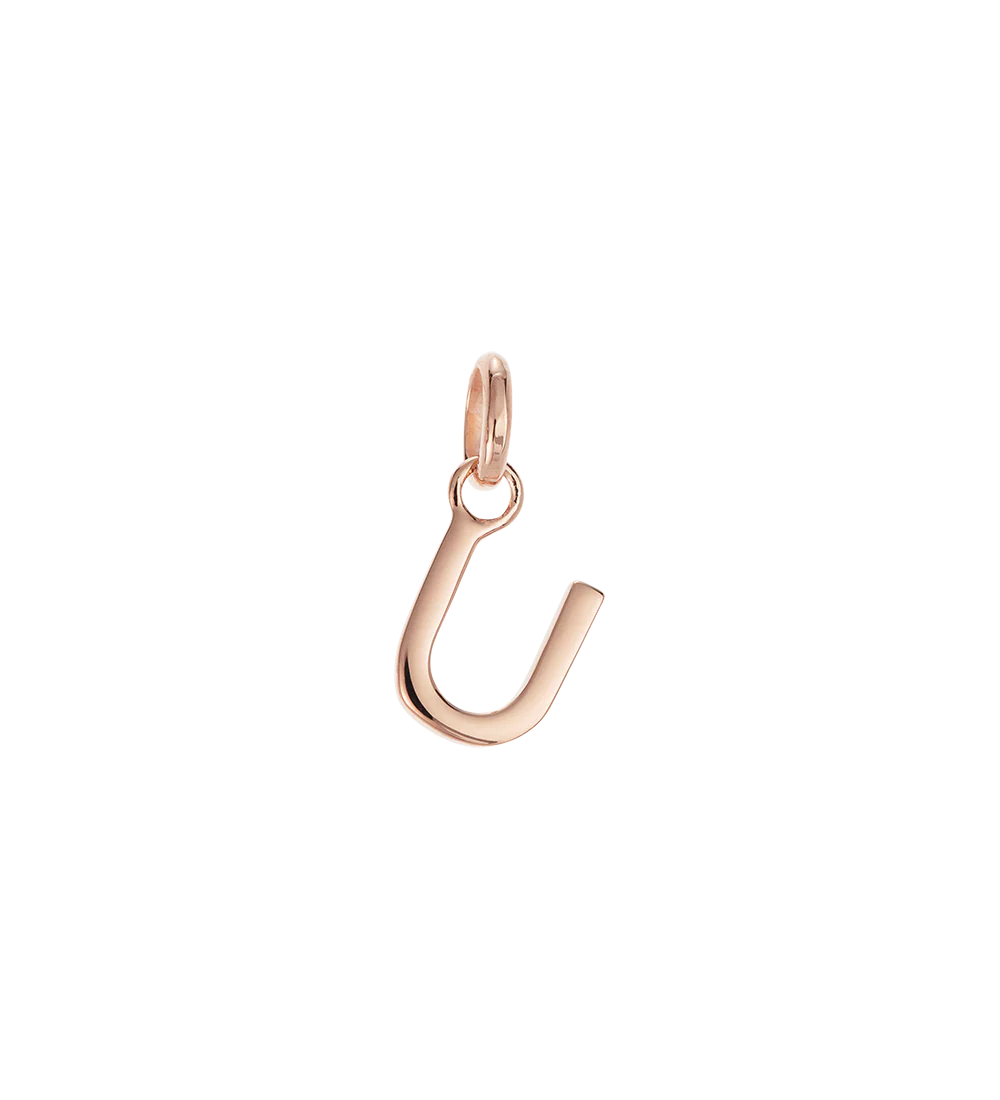OUTLINE INITIAL A-Z (18K ROSE GOLD VERMEIL) - Image 23