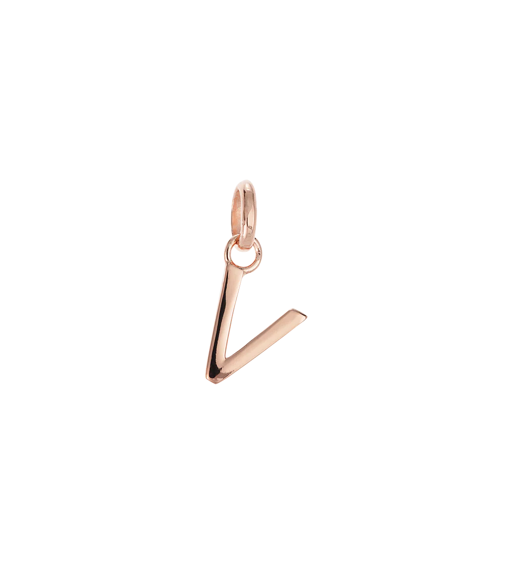 OUTLINE INITIAL A-Z (18K ROSE GOLD VERMEIL) - Image 24